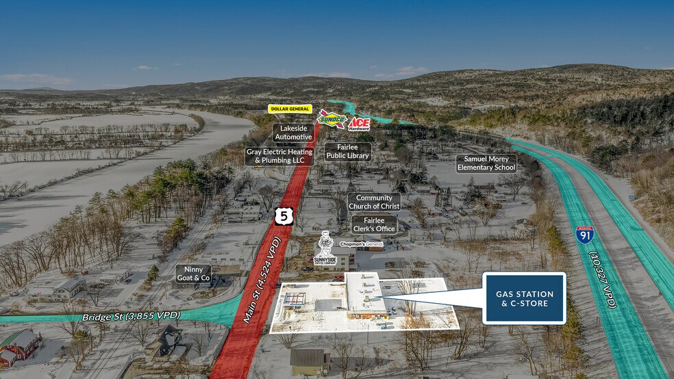 535 Main st, Fairlee, VT à vendre - Photo de l’immeuble – Image 2 sur 5