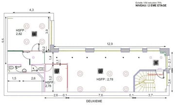 29 Rue D'Astorg, Paris à louer Plan d’étage– Image 2 sur 2