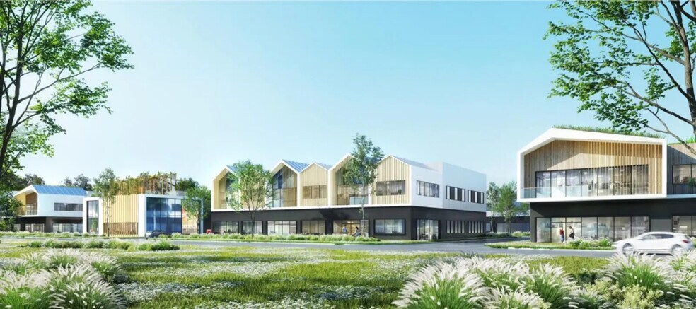 Local d'activités dans Aubergenville à vendre - Photo de l’immeuble – Image 1 sur 15