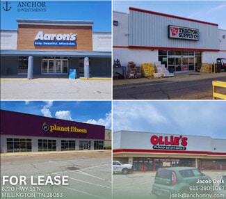 Plus de détails pour 8219 US Highway 51 N, Millington, TN - Local commercial à louer