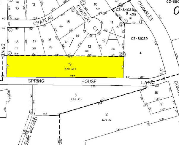 1720 Old Spring House Ln, Atlanta, GA à louer - Plan cadastral – Image 3 sur 5