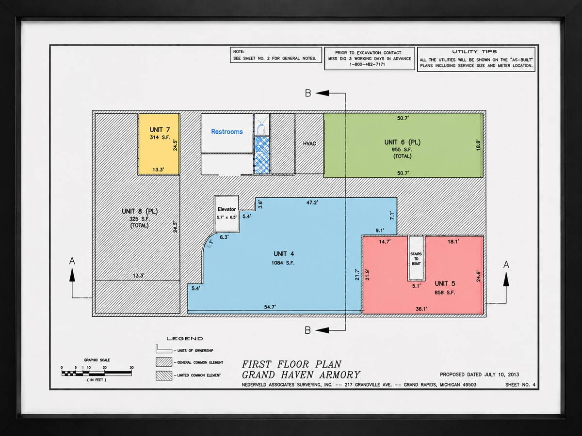 17 S 2nd St, Grand Haven, MI 49417 - Lot 6 - - Plan d’étage - Image 1 of 11