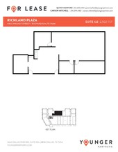 445 E Walnut St, Richardson, TX à louer Plan d’étage– Image 1 sur 1
