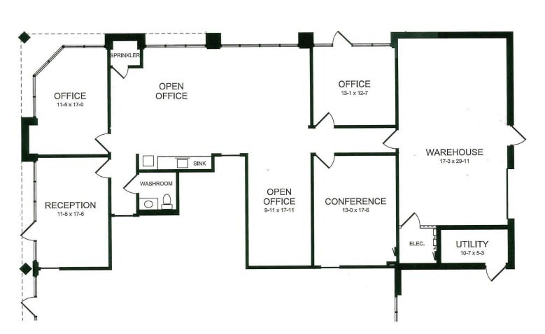 200 E Howard Ave, Des Plaines, IL à louer Plan d’étage– Image 1 sur 1