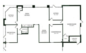 200 E Howard Ave, Des Plaines, IL à louer Plan d’étage– Image 1 sur 1
