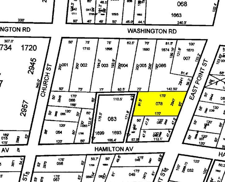 2947 E Point St, East Point, GA à vendre - Plan cadastral – Image 3 sur 3