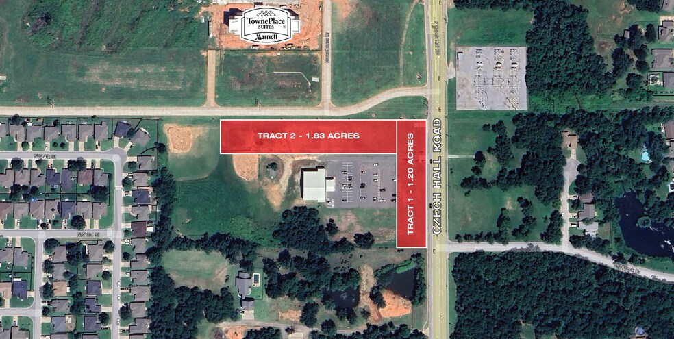 301 N Czech Hall Rd, Yukon, OK à vendre - Aérien – Image 2 sur 2