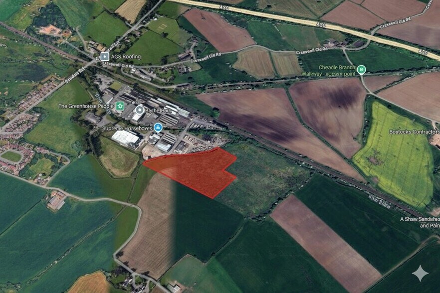Blythe Business Park, Sandon Road, Stoke On Trent à louer - Aérien – Image 1 sur 3