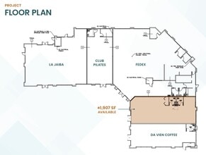 10-130 E Hamilton Ave, Campbell, CA à louer Plan d’étage– Image 1 sur 1