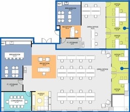 4307 Emperor Blvd, Durham, NC à louer Plan d’étage– Image 2 sur 2