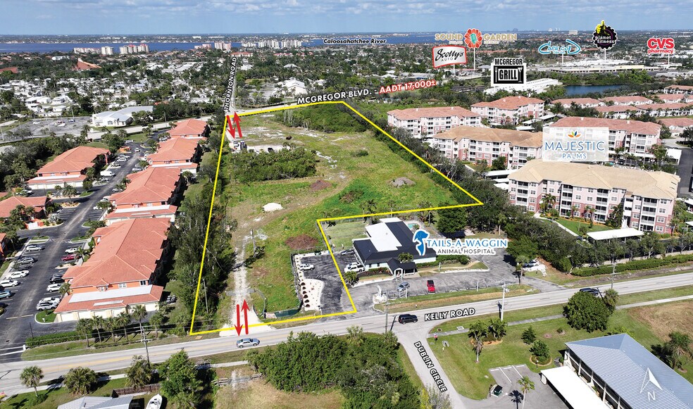 11982 Kelly Rd, Fort Myers, FL à vendre - Aérien – Image 2 sur 12