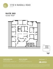 1710 N Randall Rd, Elgin, IL à louer Plan d’étage– Image 1 sur 1