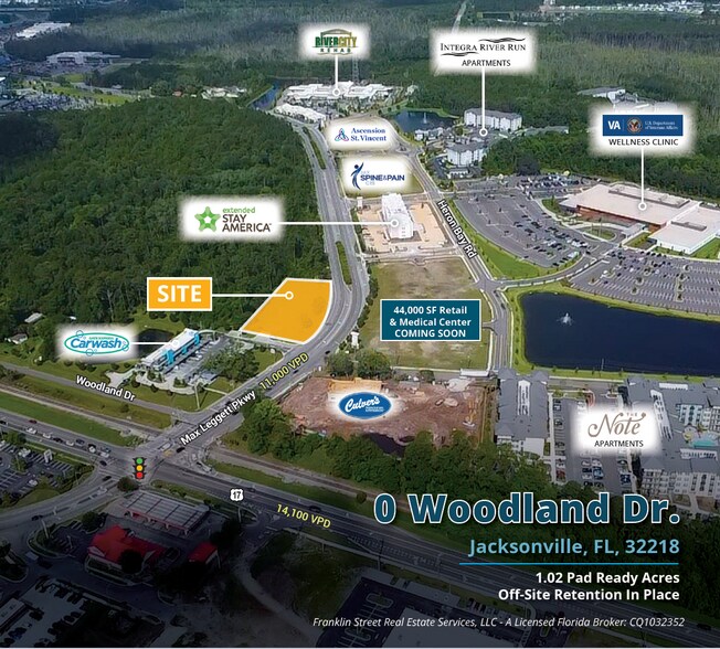 0 Woodland, Jacksonville, FL à vendre - Photo de l’immeuble – Image 1 sur 6
