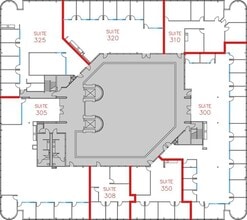 4350 Executive Dr, San Diego, CA à louer Plan d’étage– Image 2 sur 11