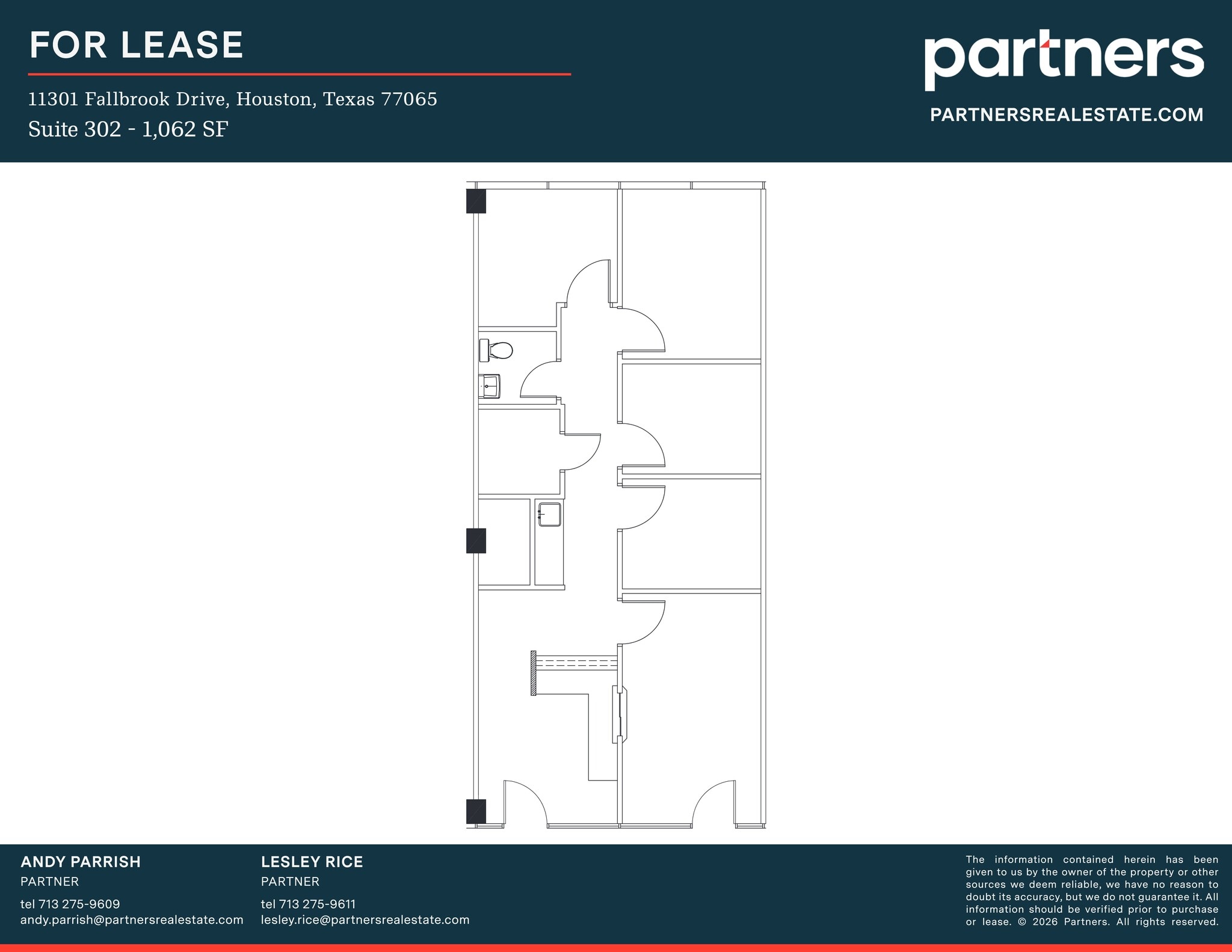 11301 Fallbrook Dr, Houston, TX à louer Plan de site– Image 1 sur 1