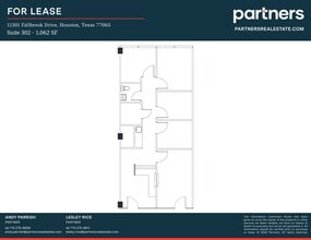 11301 Fallbrook Dr, Houston, TX à louer Plan de site– Image 1 sur 1