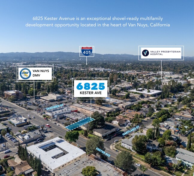 6825 Kester Ave, Van Nuys, CA à vendre - Photo de l’immeuble – Image 2 sur 9