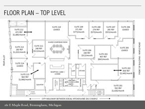261-275 E Maple Rd, Birmingham, MI à louer Photo intérieure– Image 2 sur 2