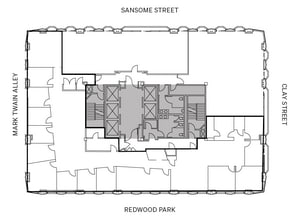 505 Sansome St, San Francisco, CA à louer Plan d’étage– Image 1 sur 1