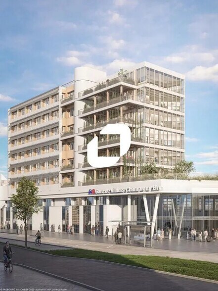 Bureau dans Villiers-sur-Marne à vendre - Photo de l’immeuble – Image 3 sur 3