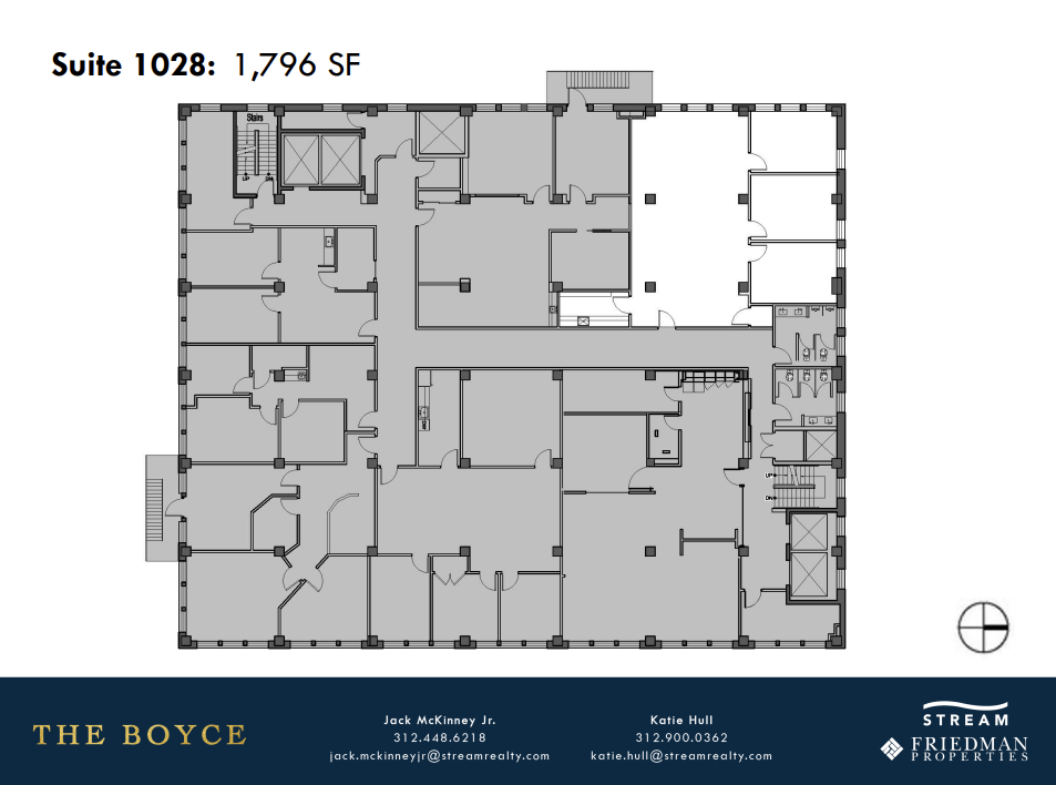 500 N Dearborn St, Chicago, IL à louer Plan d’étage– Image 1 sur 10