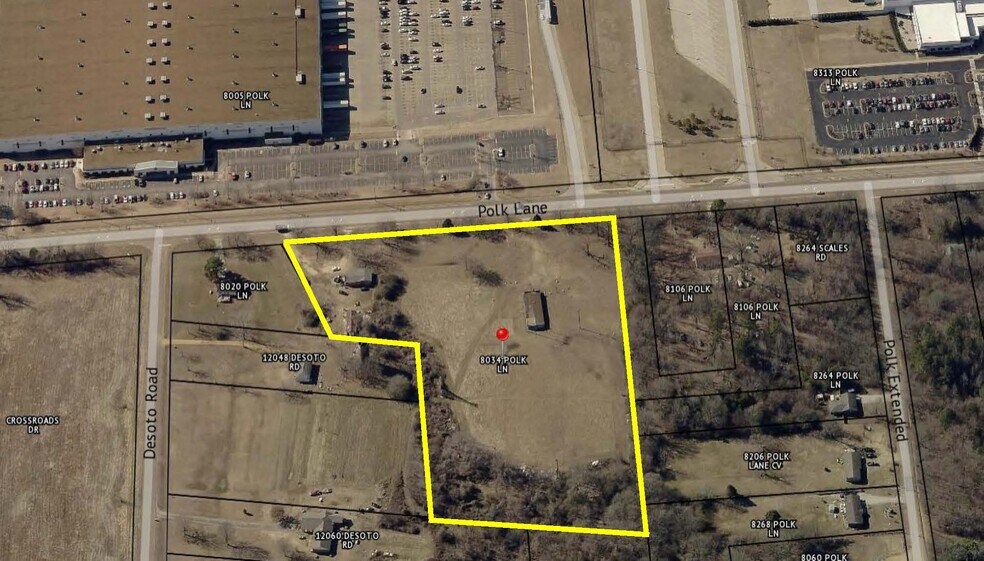 8034 Polk Ln, Olive Branch, MS à vendre - Aérien – Image 1 sur 1