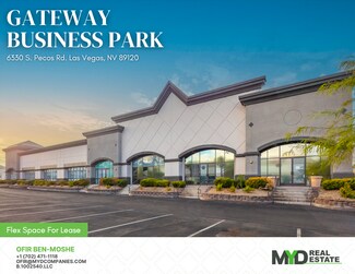 Plus de détails pour 6330 S Pecos Rd, Las Vegas, NV - Industriel/Logistique à louer