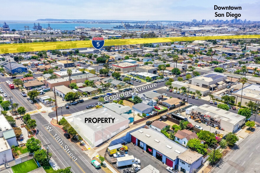 1729 Coolidge Ave, National City, CA à louer - Aérien – Image 2 sur 2