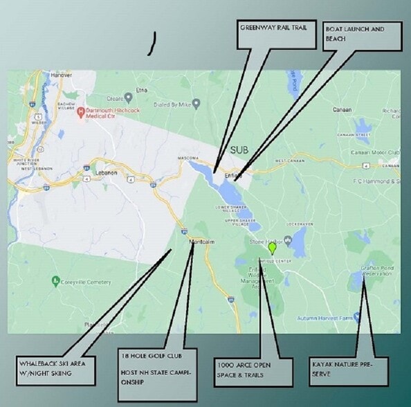 453 NH Rt. 4 Rt, Enfield, NH à vendre - Photo principale – Image 1 sur 5