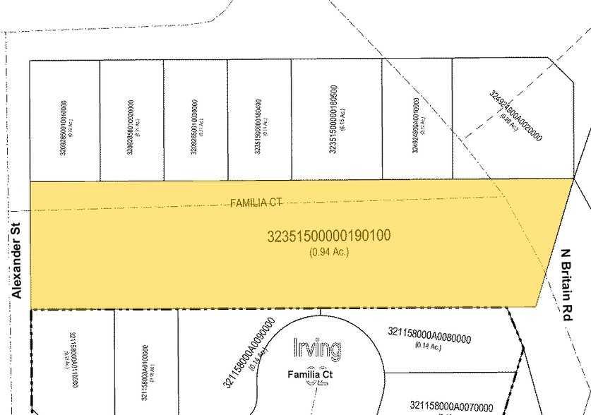 1221 N Britain Rd, Irving, TX à vendre - Plan cadastral – Image 2 sur 28