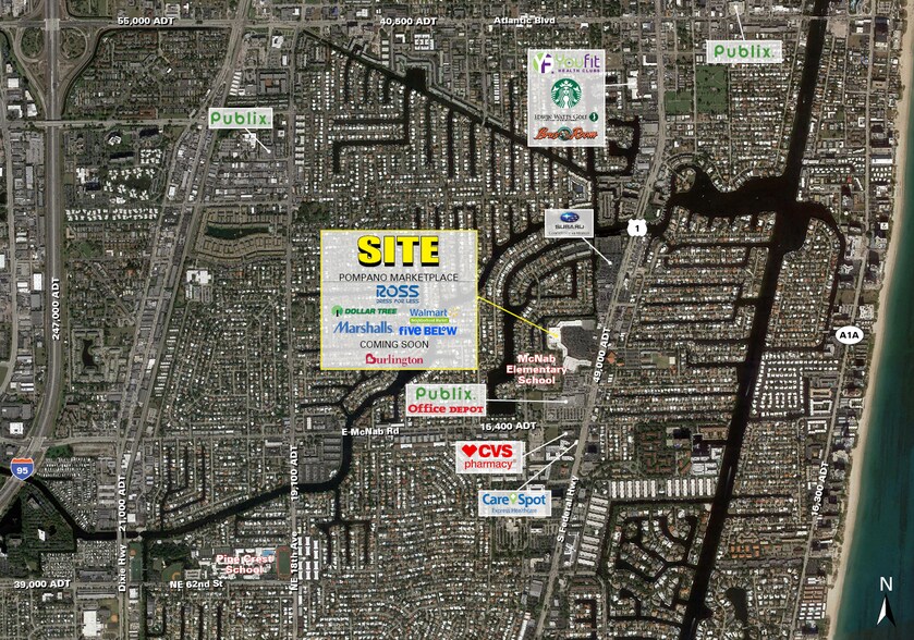 1255 S Federal Hwy, Pompano Beach, FL à louer - Photo de l’immeuble – Image 3 sur 5