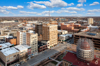 1 W Old State Capitol Plz, Springfield, IL - VUE AÉRIENNE  vue de carte