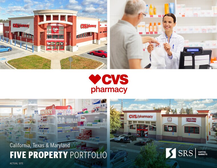 CVS Leasehold 5-Property Portfolio portefeuille de 5 biens à vendre sur LoopNet.fr - Photo principale – Image 1 sur 3