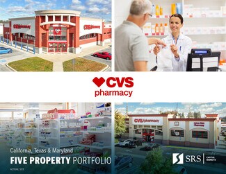 Plus de détails pour CVS Leasehold 5-Property Portfolio – Local commercial à vendre