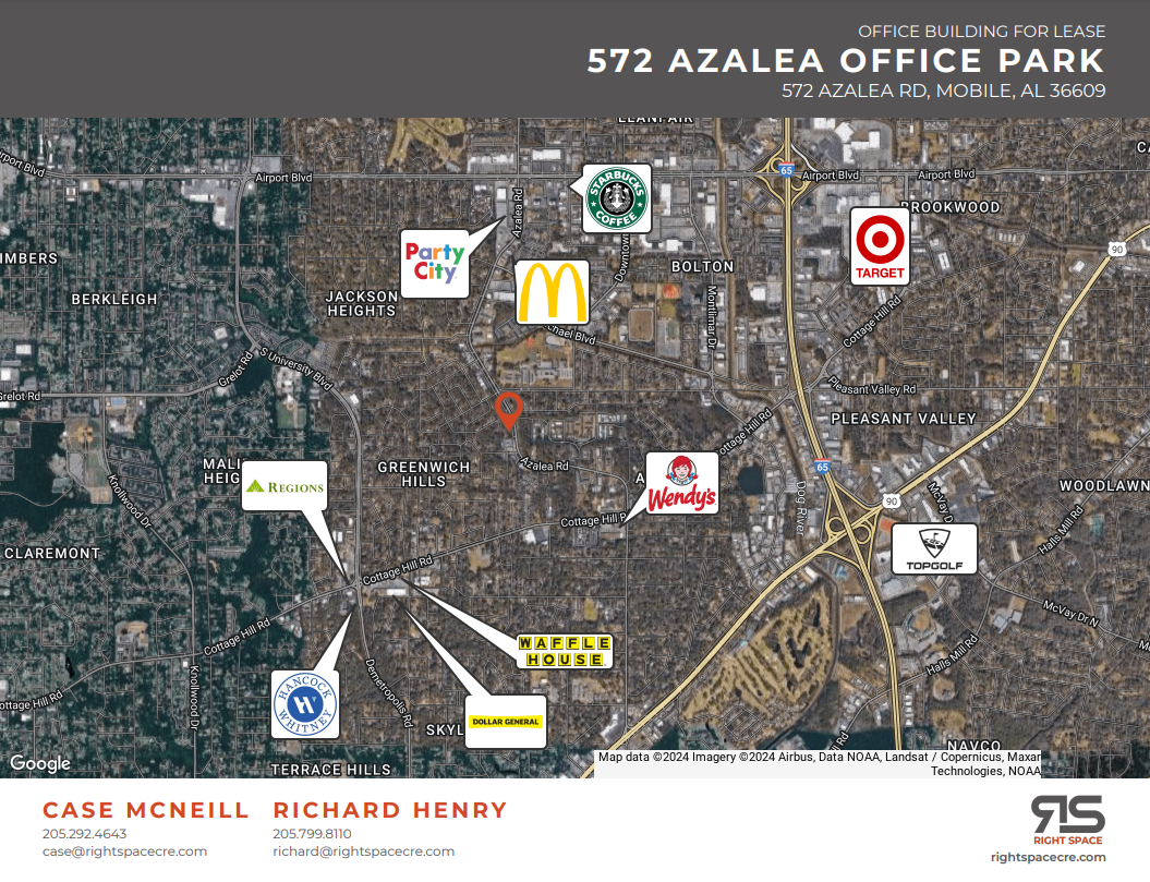 574 Azalea Rd, Mobile, AL à louer Photo de l’immeuble– Image 1 sur 1