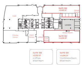 6201 America Center Dr, San Jose, CA à louer Plan d’étage– Image 1 sur 1