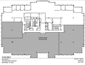 7501 Boulder View Dr, North Chesterfield, VA à louer Plan d’étage– Image 1 sur 1