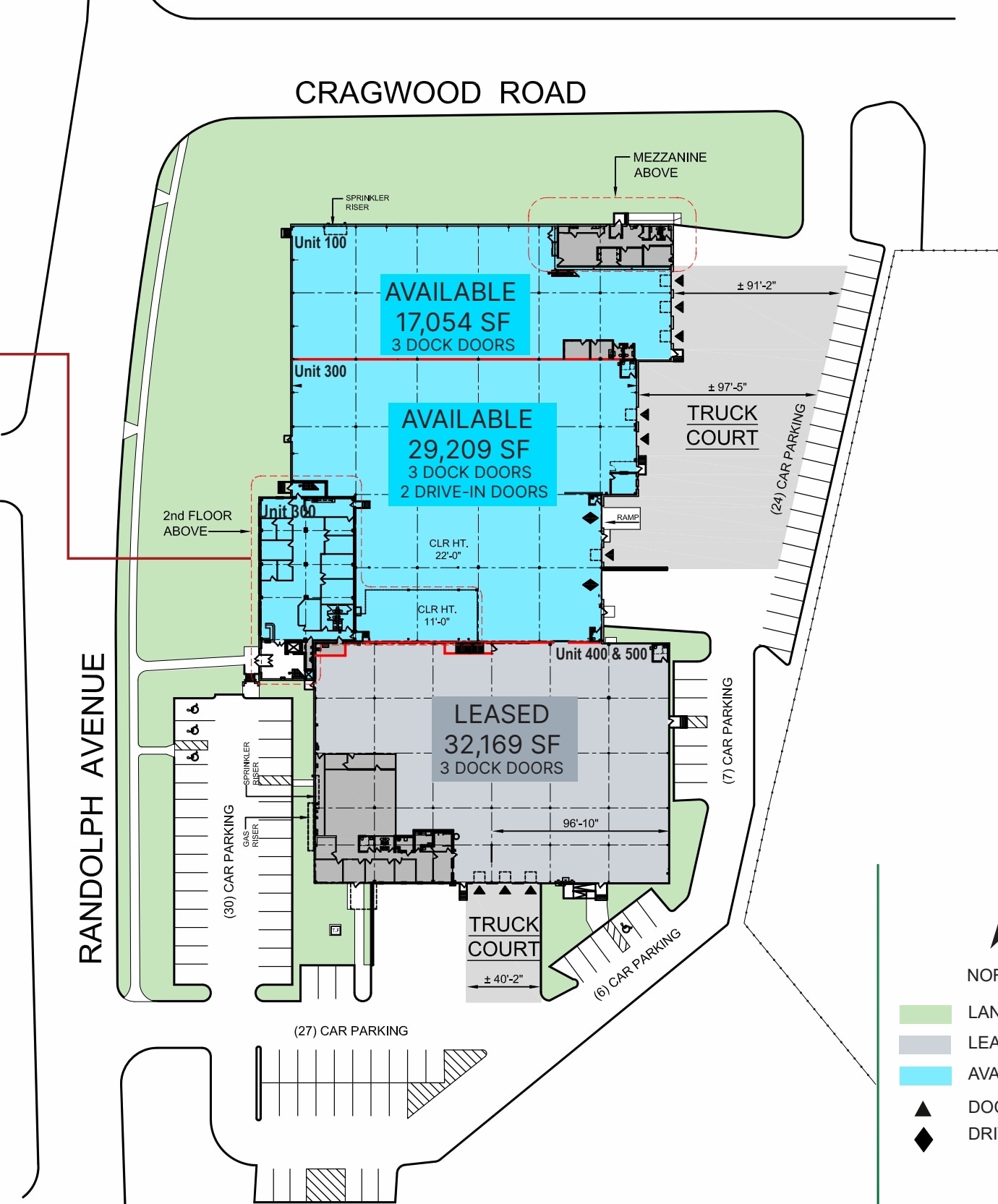 2323 Randolph Ave, Avenel, NJ à louer Plan de site– Image 1 sur 1