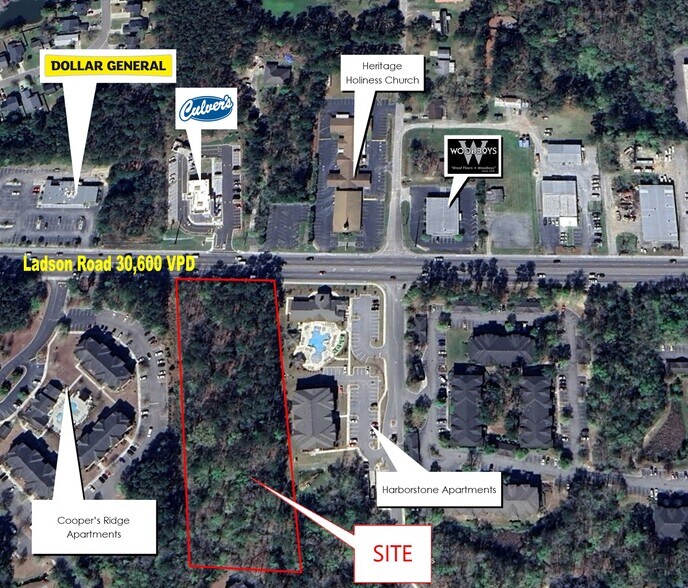 0 Ladson Rd, Ladson, SC à vendre - Photo de l’immeuble – Image 2 sur 3