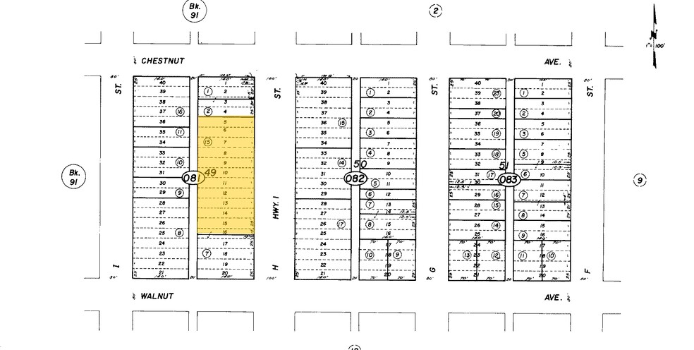 215 N H St, Lompoc, CA à louer - Plan cadastral – Image 3 sur 3