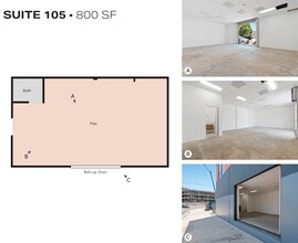 8885 Venice Blvd, Los Angeles, CA à louer Plan d’étage– Image 1 sur 4