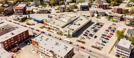 435-455 Rue King O, Sherbrooke, QC - VUE AÉRIENNE  vue de carte