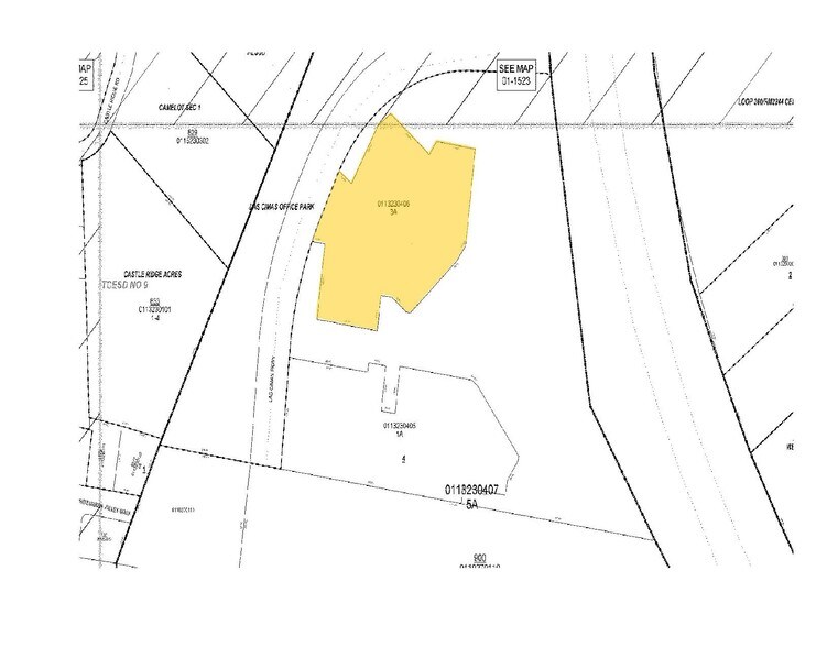 805 Las Cimas Pky, Austin, TX à louer - Plan cadastral – Image 3 sur 14