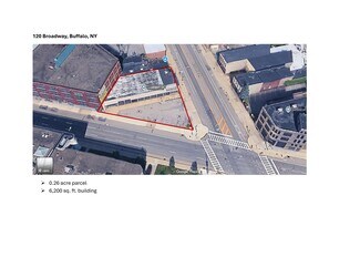 Plus de détails pour 120 Broadway St, Buffalo, NY - Local commercial à louer