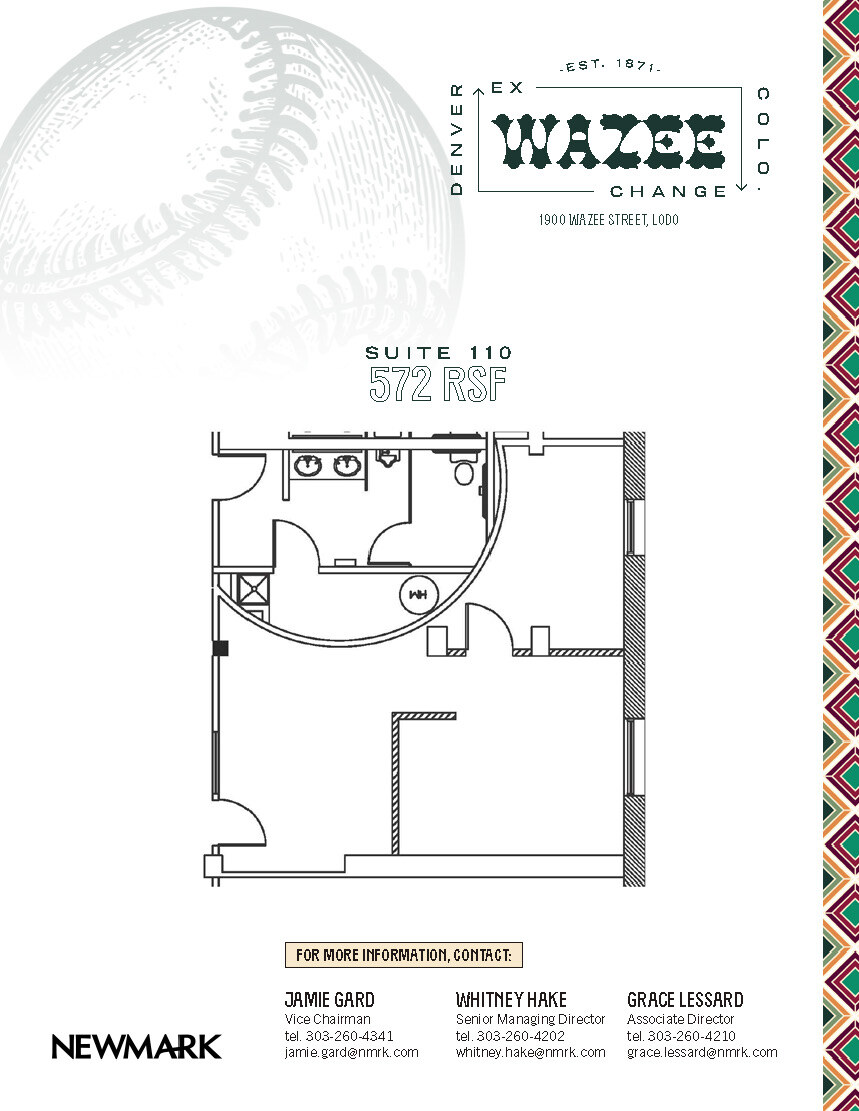 1900 Wazee St, Denver, CO à louer Plan d’étage– Image 1 sur 1