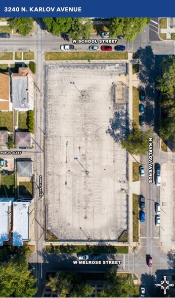 4058 W Melrose St, Chicago, IL à vendre - Aérien – Image 3 sur 3