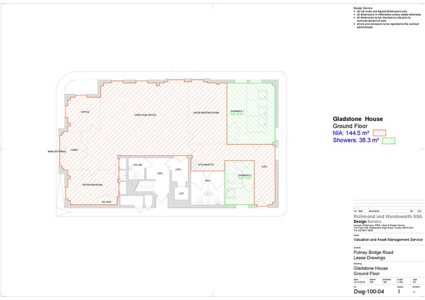 2-3 Adelaide Rd, Londres à louer - Plan d’étage – Image 3 sur 3