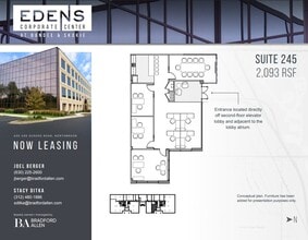 630-650 Dundee Rd, Northbrook, IL à louer Plan d’étage– Image 1 sur 1