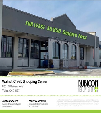 Plus de détails pour 8285 S Harvard Ave, Tulsa, OK - Local commercial à louer
