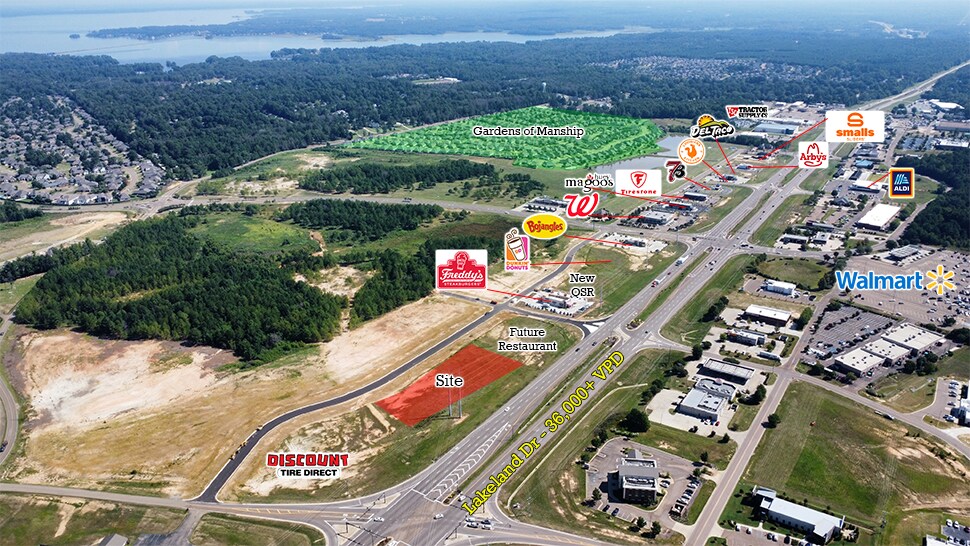0 Pineview dr, Flowood, MS à vendre - Photo principale – Image 1 sur 4
